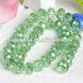 Wholesale new design high quality faceted agate glass beads